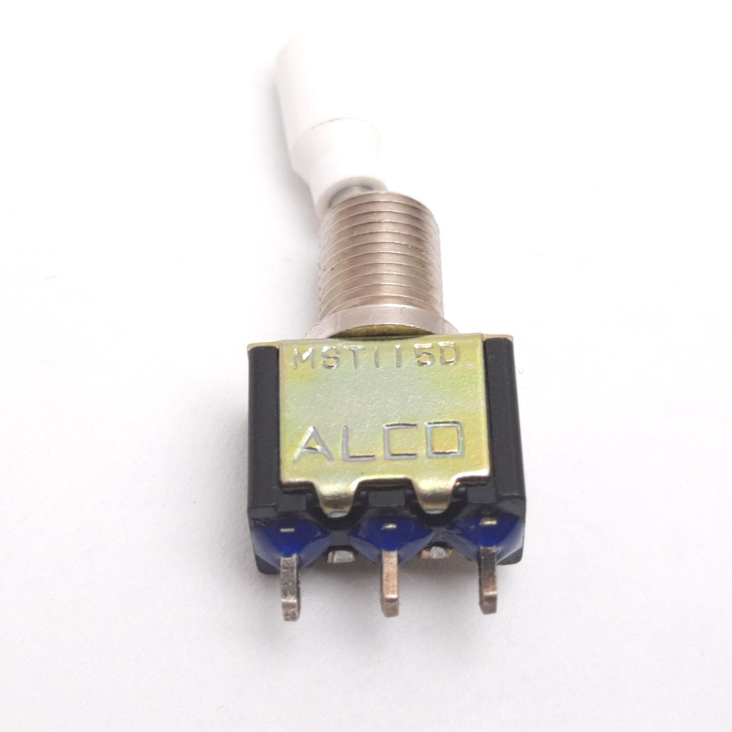 New – Open box Lot of 3 Alco MST115D Mini Toggle Switch, 2-Position Maintained, N/O, 5A 115VAC