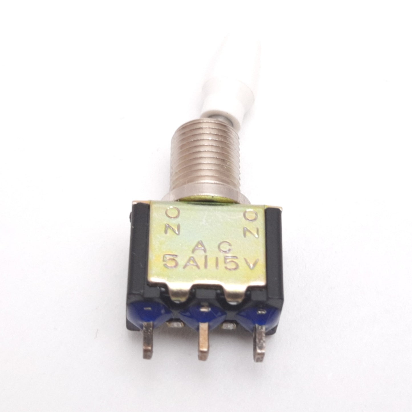 New – Open box Lot of 3 Alco MST115D Mini Toggle Switch, 2-Position Maintained, N/O, 5A 115VAC