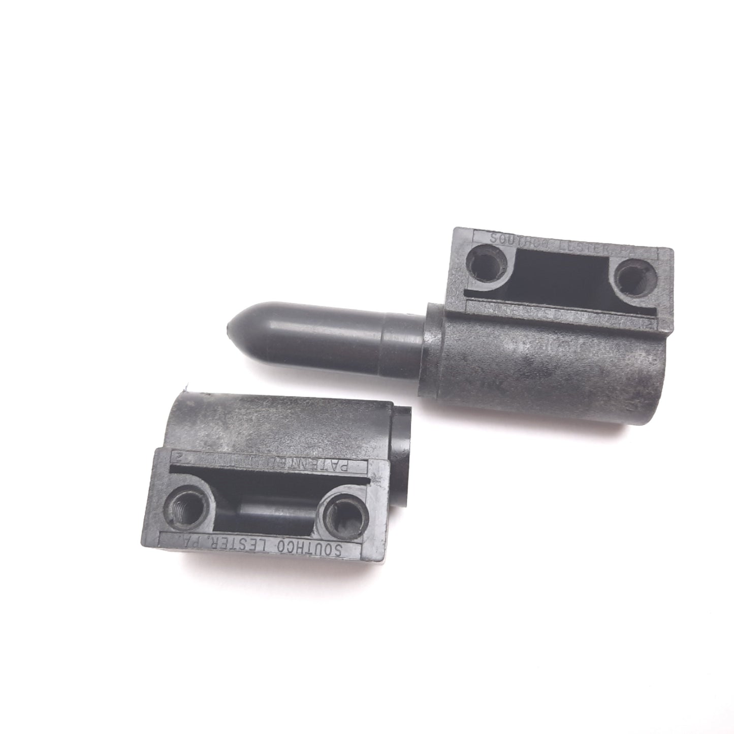 Used Lot of 4 Southco 96-50-410-11 Lift-Off Hinge Offset Knuckle Style, M6x1.0 Thread