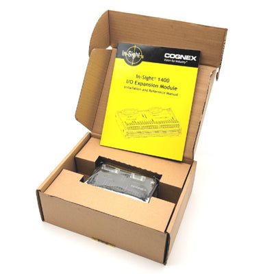 New – Open box Cognex CIO-1400 800-9012-2R Rev B In-Sight 1400 I/O Expansion Module 24VDC