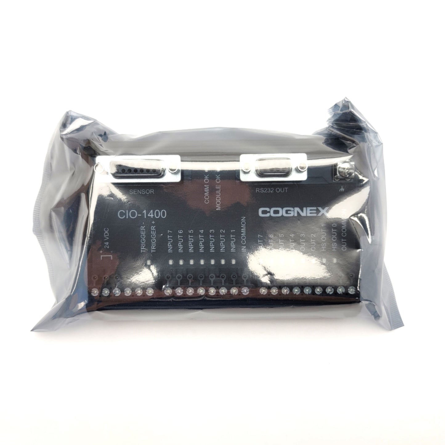 New – Open box Cognex CIO-1400 800-9012-2R Rev B In-Sight 1400 I/O Expansion Module 24VDC