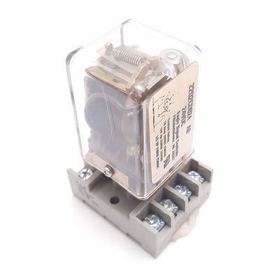 Used Eagle Signal Controls 22Q2CD024 Relay, DPDT, Coil: 24VDC, 10A 28VDC 250VAC