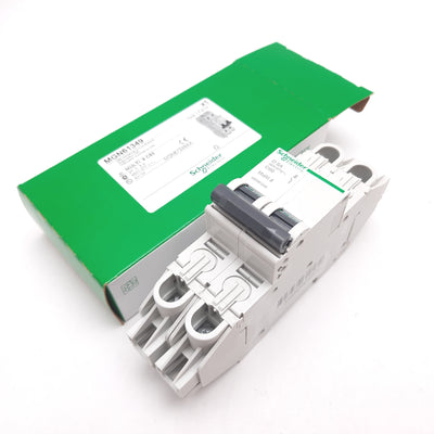 New Schneider Electric MGN61349 MULTI 9 C60 Circuit Breaker, 2-Pole, 5A 480Y/277VAC