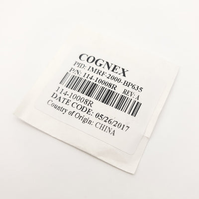 New Cognex IMRF-2000-BP635 114-10008R Red Bandpass Filter 635nm For In-Sight 2000