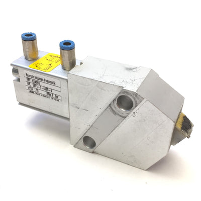 Used Bosch Rexroth XLPD 20X10 Pneumatic Pallet Stop Cylinder, Bore 20mm Stroke 10mm