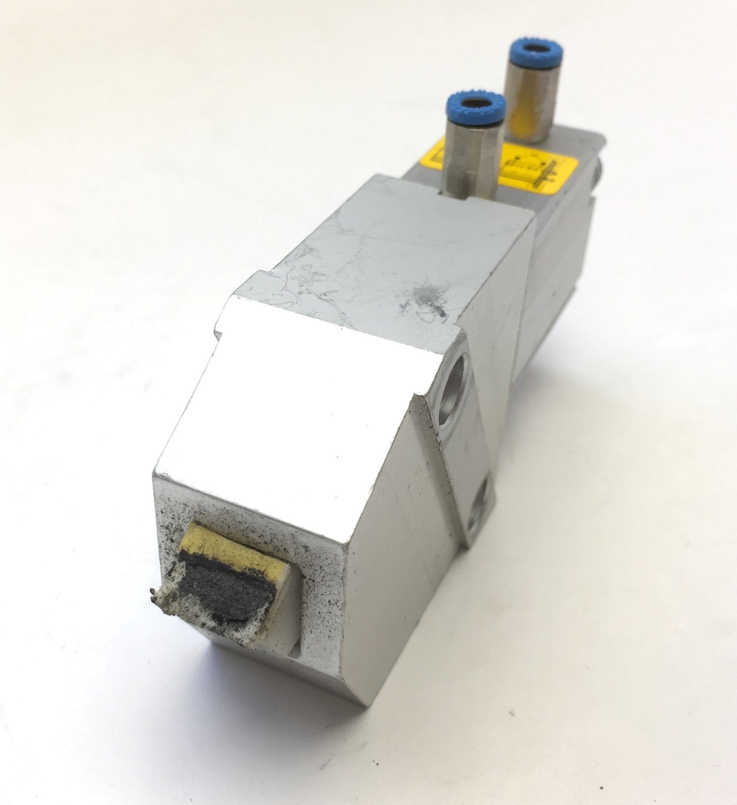 Used Bosch Rexroth XLPD 20X10 Pneumatic Pallet Stop Cylinder, Bore 20mm Stroke 10mm