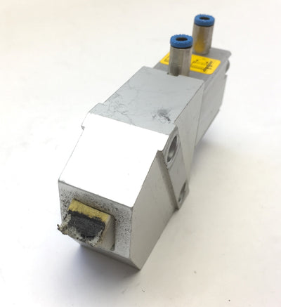 Used Bosch Rexroth XLPD 20X10 Pneumatic Pallet Stop Cylinder, Bore 20mm Stroke 10mm