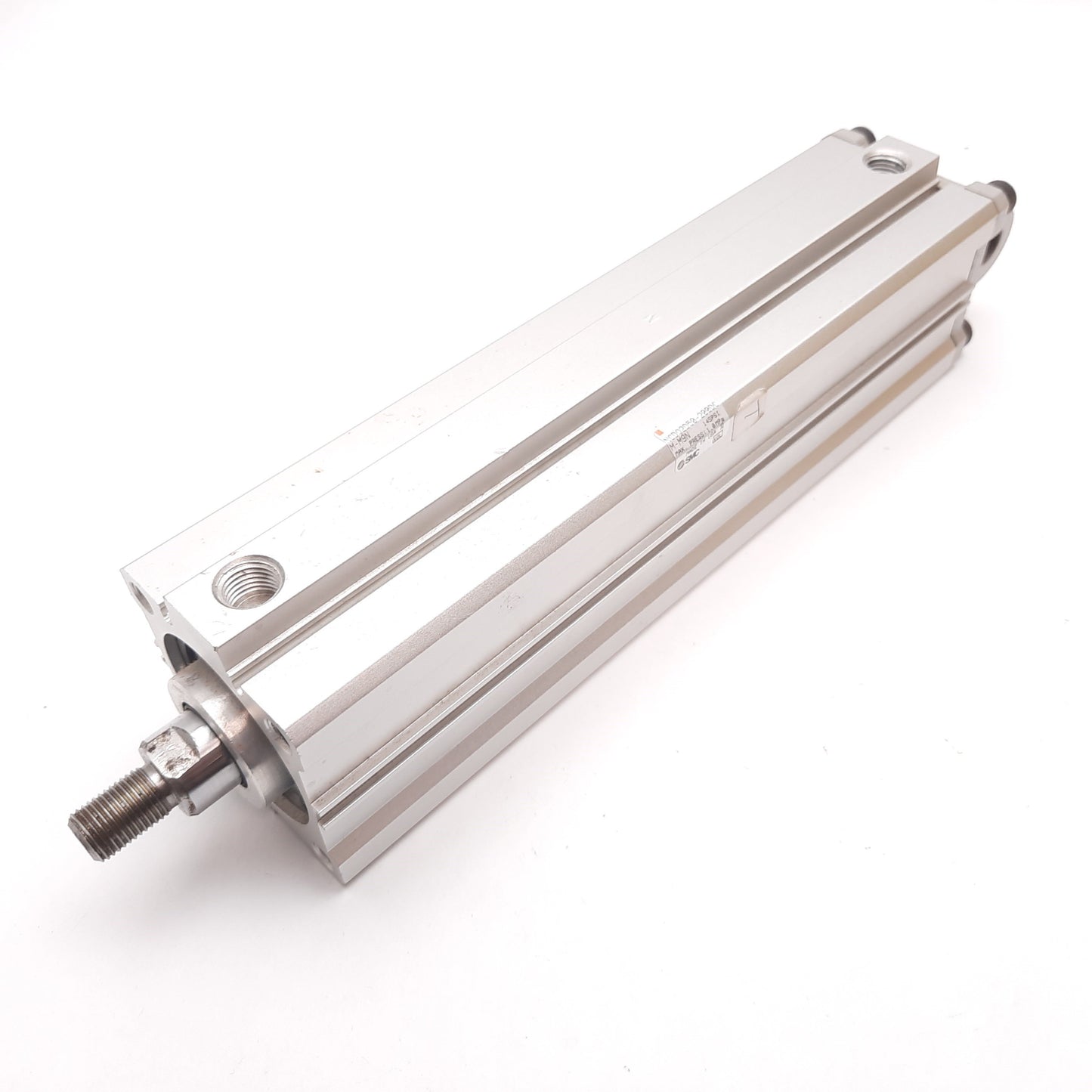 Used SMC NCDQ2D50-200DCM-M9N Pneumatic Cylinder, Bore: 50mm, Stroke: 200mm, 1/4" NPT