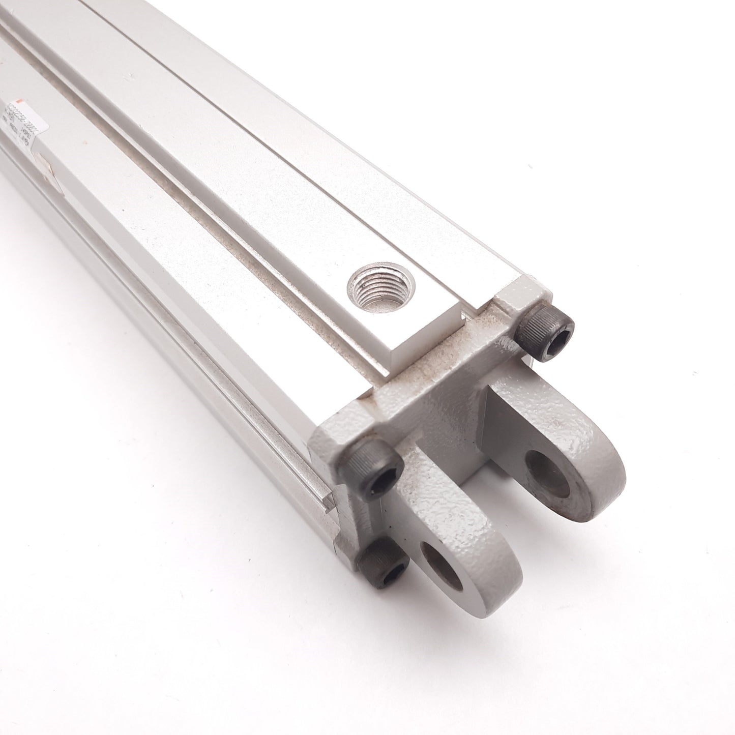 Used SMC NCDQ2D50-200DCM-M9N Pneumatic Cylinder, Bore: 50mm, Stroke: 200mm, 1/4" NPT