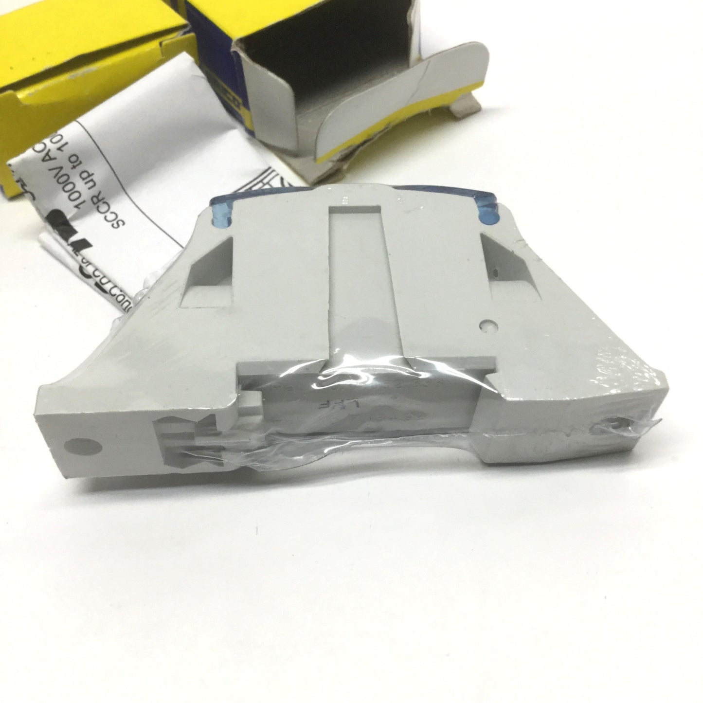 New Lot of 2 Erico 561150 SB80 nVent ERIFLEX Power Block, DIN Mount, 110A, 100VAC