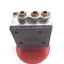 Used Ingersoll Rand ARO 461-2 Pneumatic Button Valve, 5/32" Tube, 30-150psi, Red