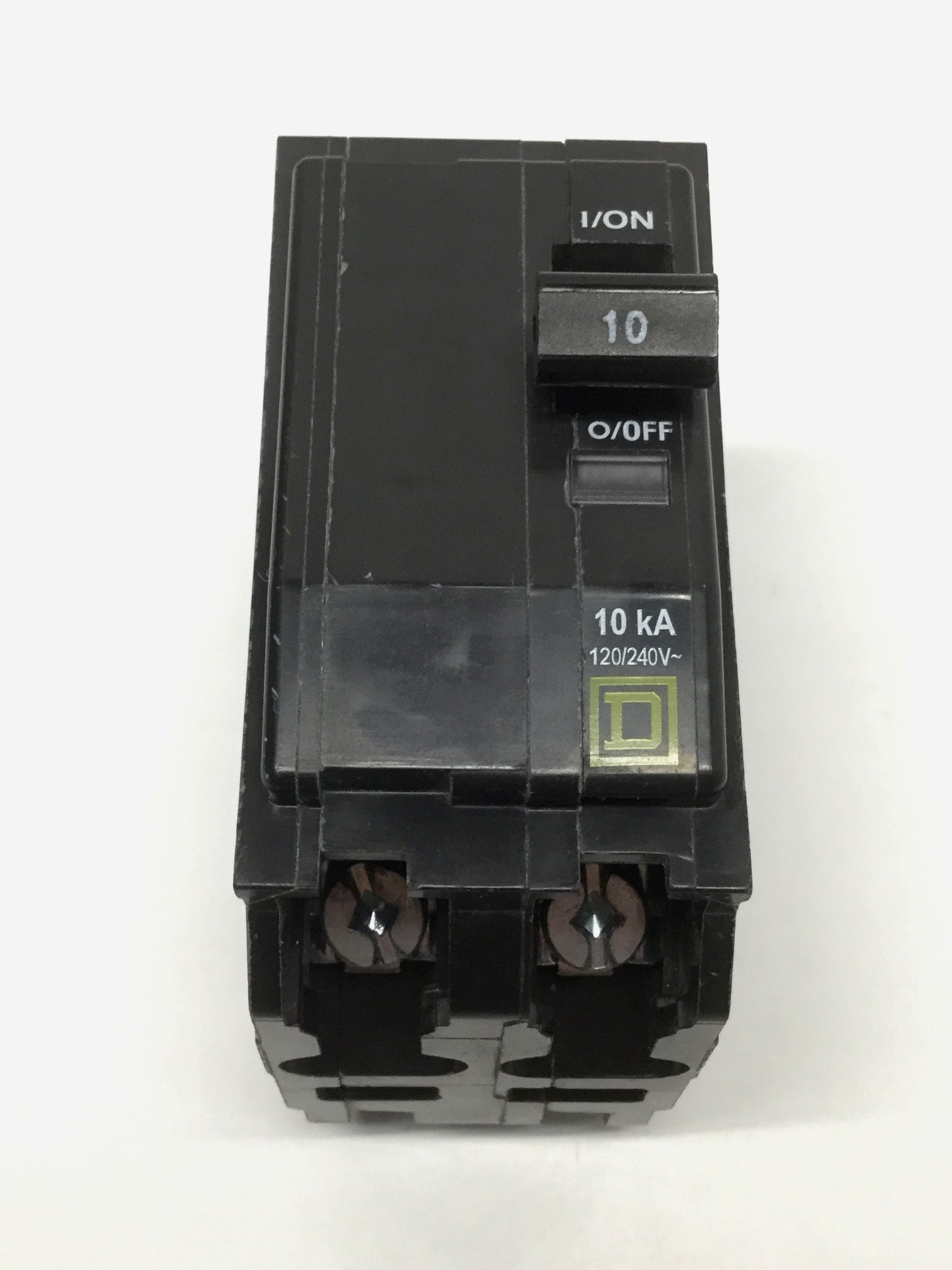 Used Square D Schneider QO210 Miniature Circuit Breaker 2-Pole 10A, 120/240VAC