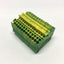 Used Lot of 13 Phoenix Contact STS 2,5 PE Grounding Terminal Blocks, Spring-Cage