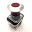 Used Allen-Bradley 800T-FXQH24RA1 LED Illuminated E-Stop 1 N.O. 1 N.C.L.B. 120V AC DC