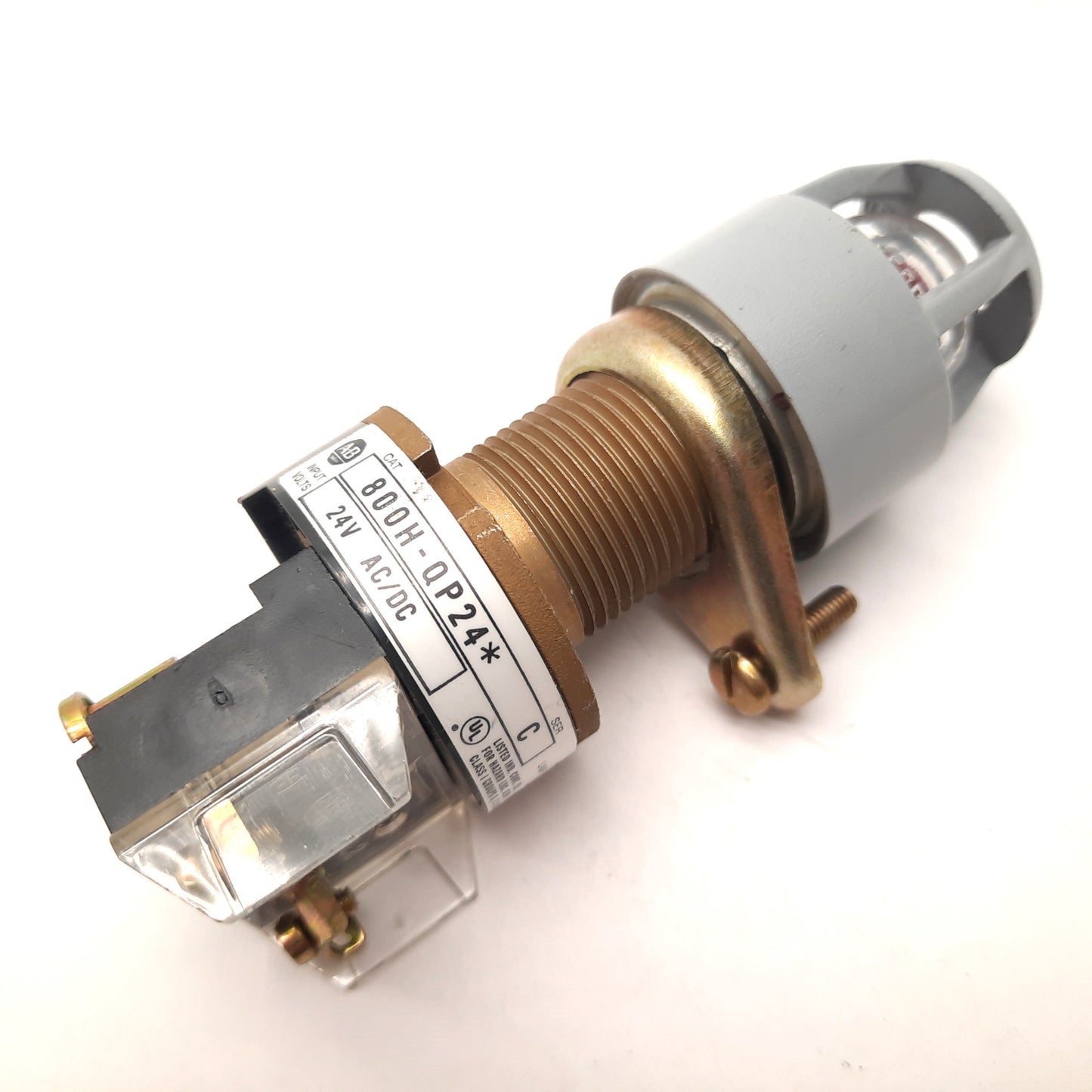 New – Open box Allen Bradley 800H-QP24 Hazardous Location Pilot Light 24V AC/DC