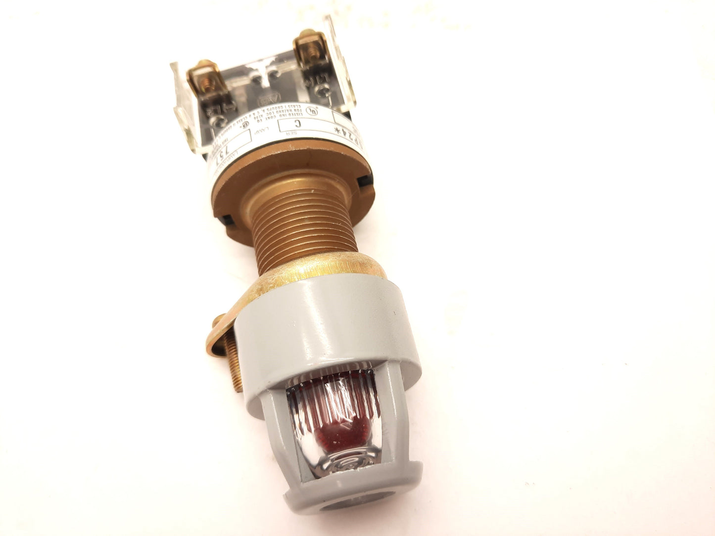 New – Open box Allen Bradley 800H-QP24 Hazardous Location Pilot Light 24V AC/DC