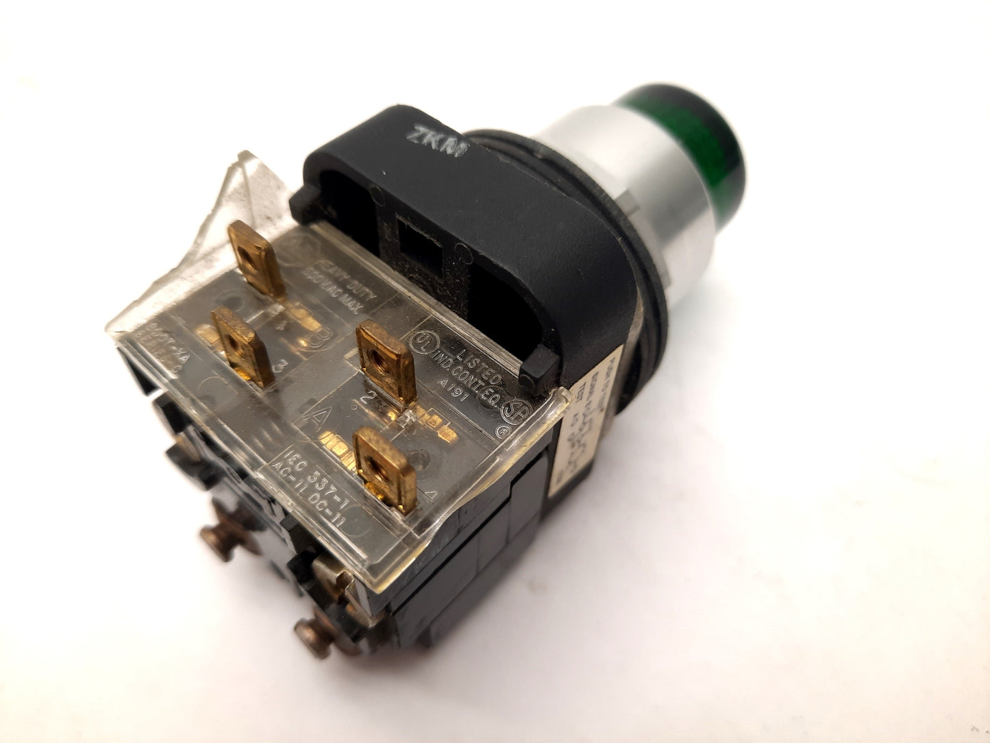 Used Allen Bradley 800T-PT16 Illuminated Push To Test Pilot light Button 120V