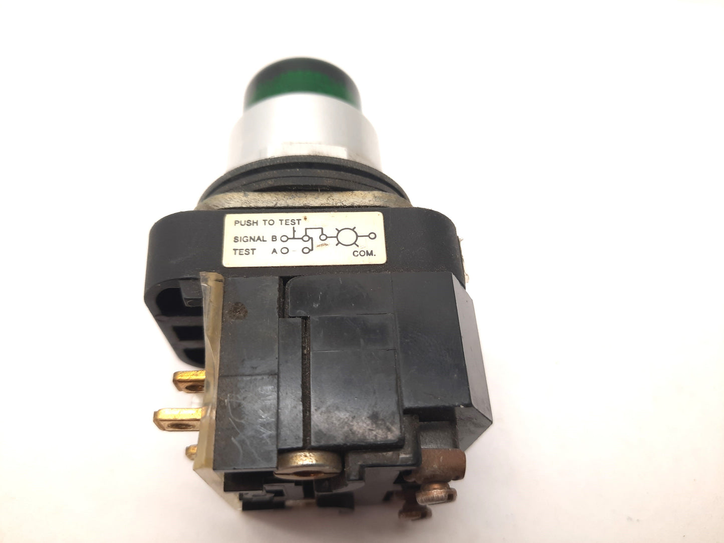 Used Allen Bradley 800T-PT16 Illuminated Push To Test Pilot light Button 120V