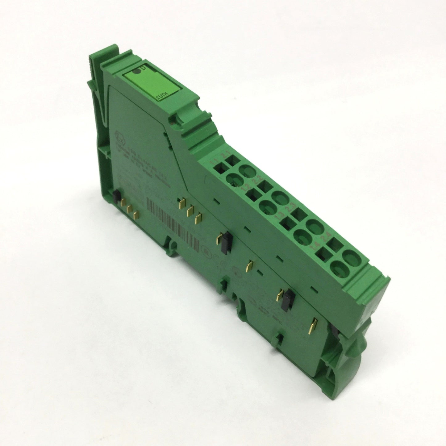 Used Phoenix Contact IB IL TEMP 2 UTH-PAC INTERBUS Temperature Thermocouple Input 2CH