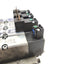 Used Bank Of 4 Norgren V45AA11D-C313A Valves On A Manifold 24VDC, 2x 3-Way 2-Position