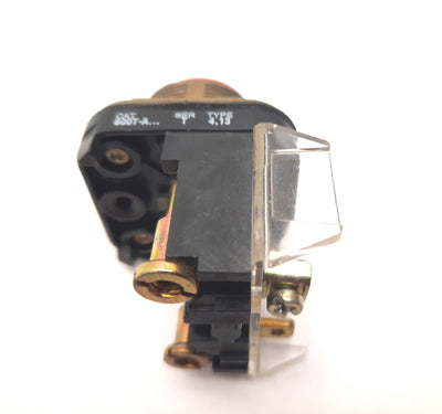 Used Allen Bradley 800T-A6D1 Push Button Red Contacts 1x N.O.