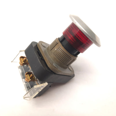 Used Allen Bradley 800T-FXD4 Emergency Stop Pull Pushbutton 600V, 800T-XD4 NCLB