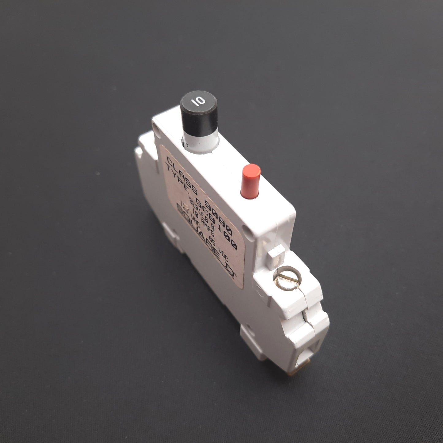 Used Lot of 3 Square D GCB100 Circuit Breaker, Series B, Rating: 10A 125VAC 65VDC