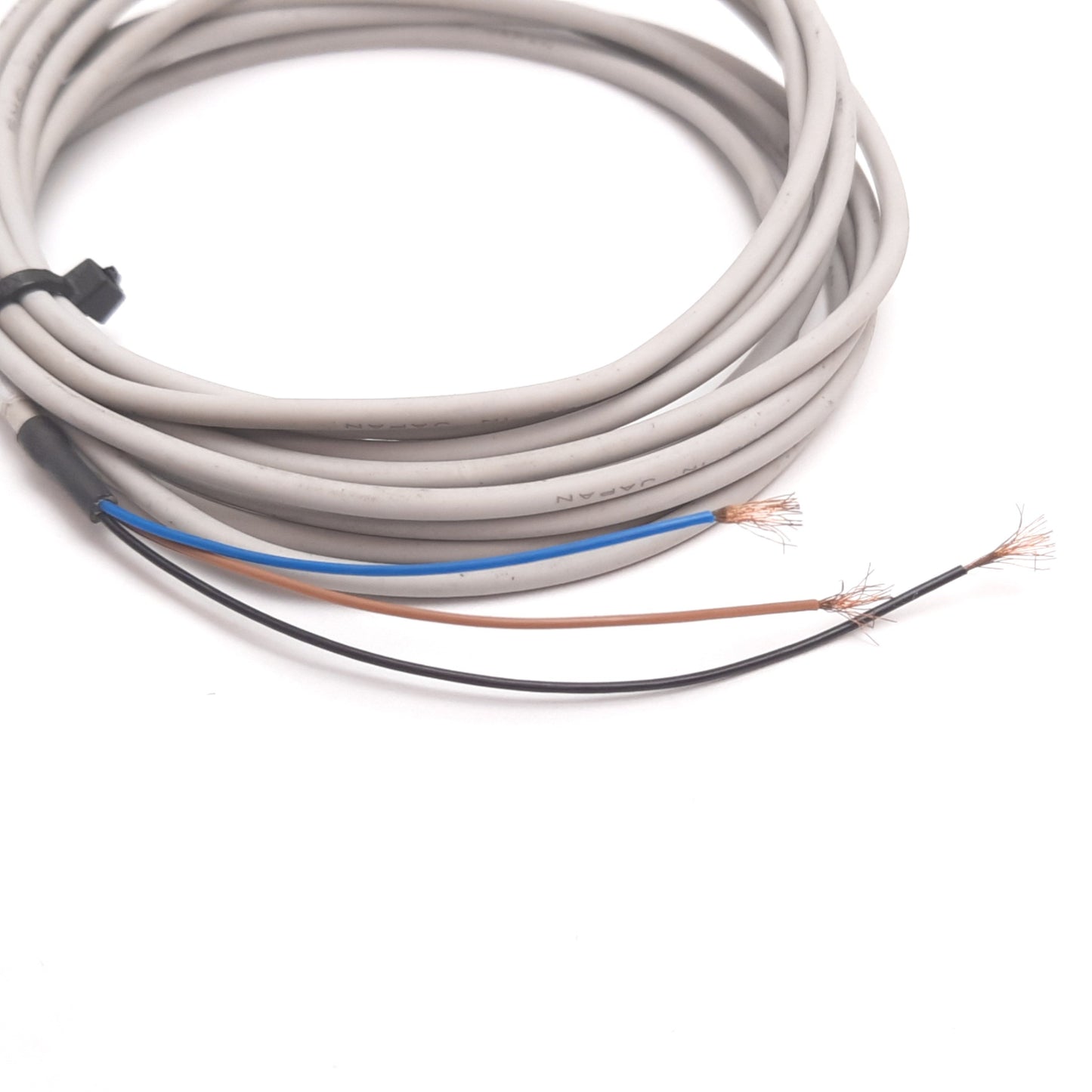 Used SMC D-F9N Cylinder Position Sensor Switch, NPN, 24VDC, 3-Wire, 8ft Long