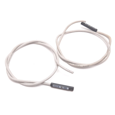Used Lot of 2 SMC D-A93 Cylinder Position Reed Auto Switch Sensor, 24VDC, 2-Wire, 15"