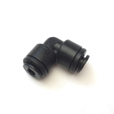 New – Open box Lot of 10 John Guest PM0304E Equal Elbow 4mm Push Connect Fitting, Acetal, Black