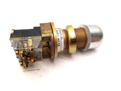 New – Open box Allen Bradley 800H-AP7A Hazardous Location Push Button Blue N.O. - N.C.