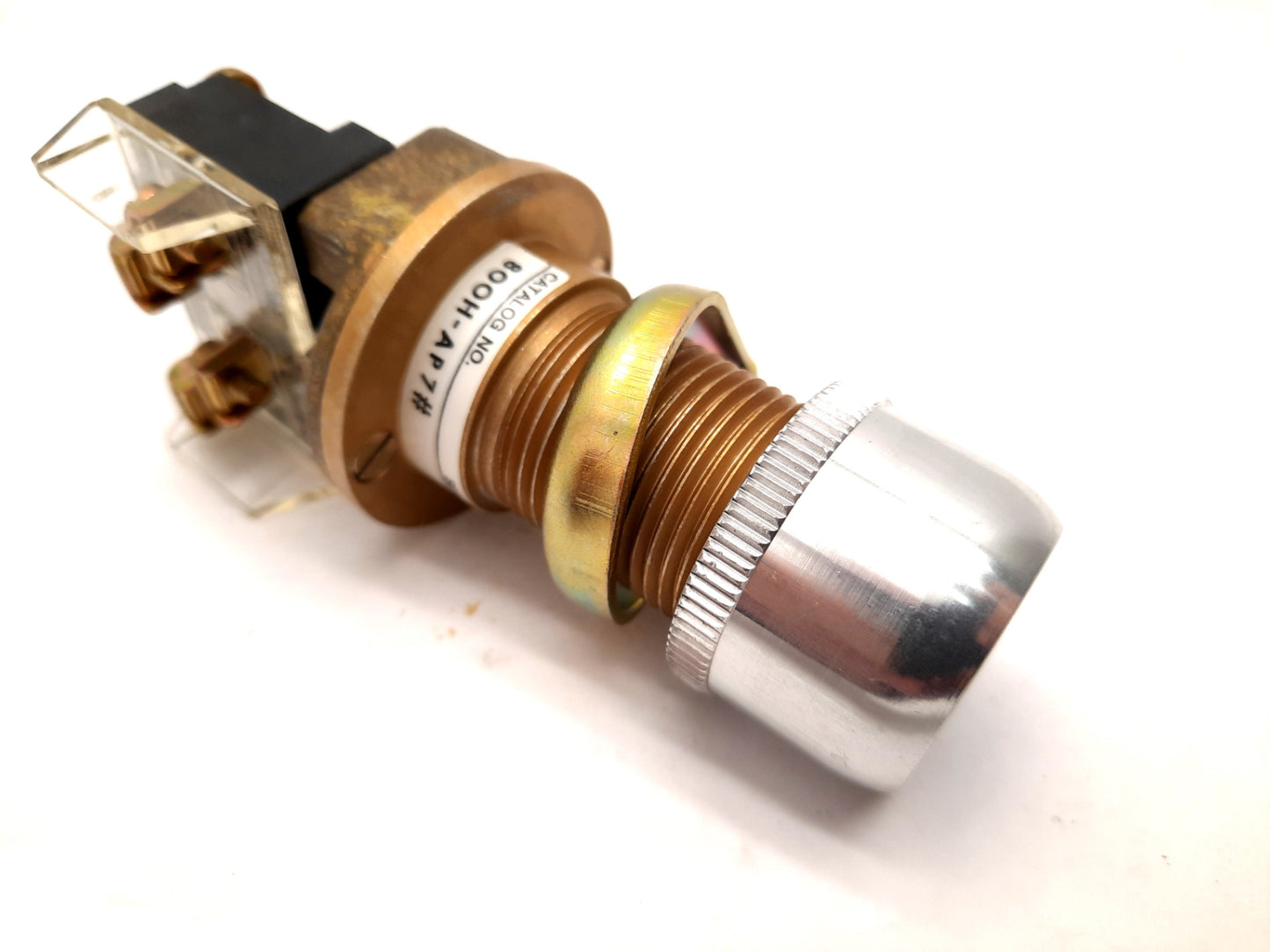 New – Open box Allen Bradley 800H-AP7A Hazardous Location Push Button Blue N.O. - N.C.