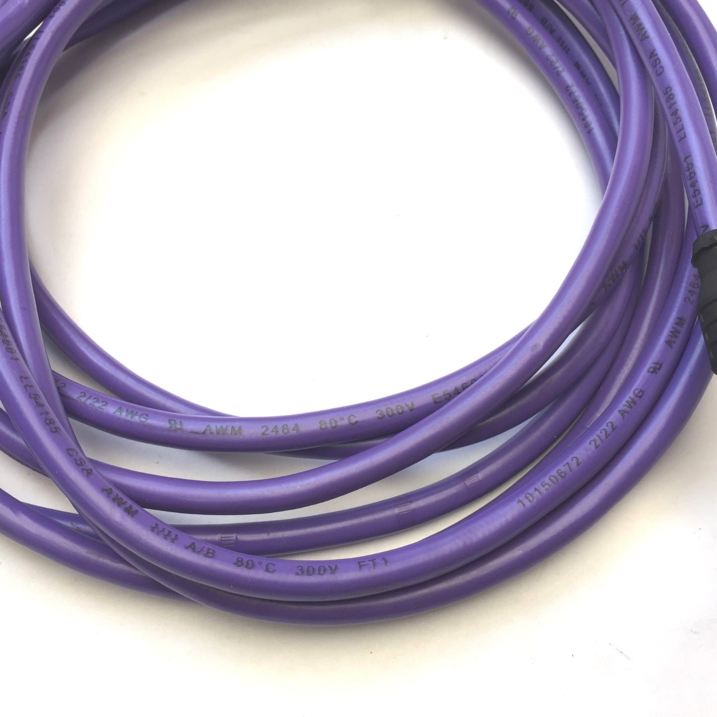 Used Turck RSSW RKSW 456-4M Media Cable Cordset Profibus, 5-Pin Eurofast Male Female