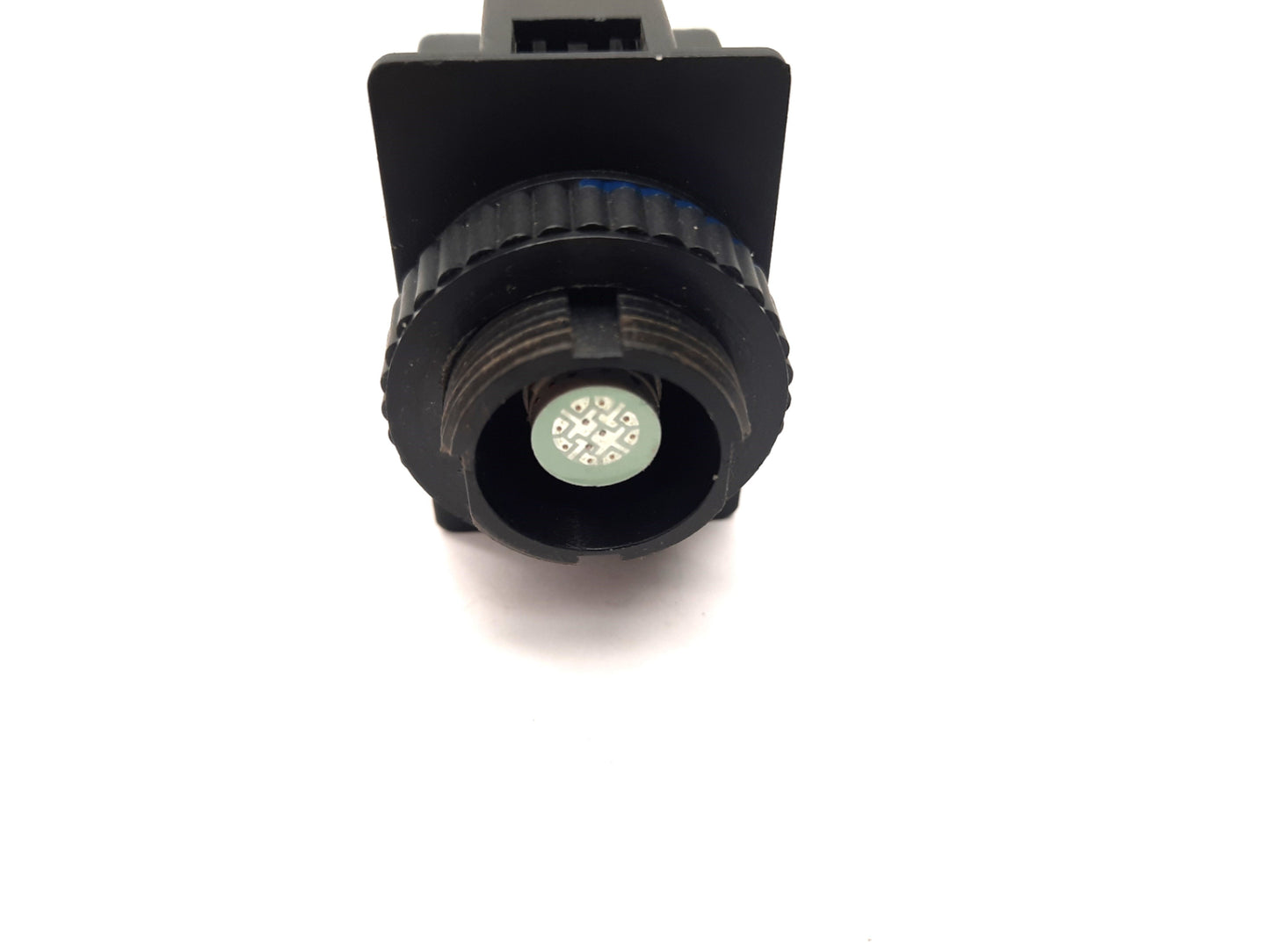 Used Allen-Bradley 800L-22L10C Pilot Indicator Light, 22.5mm, LED, 120V AC/DC, Clear
