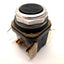 Used Allen Bradley 800T-A2A2 Momentary Pushbutton Switch, Flush, Black, 30mm, 3-NO