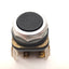 Used Allen Bradley 800T-A2A2 Momentary Pushbutton Switch, Flush, Black, 30mm, 3-NO