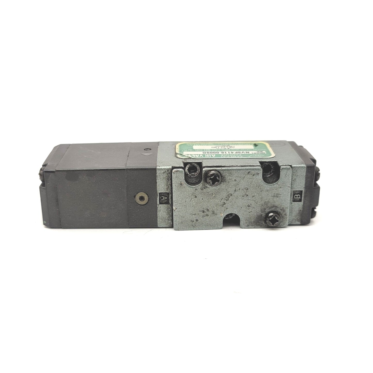 Used SMC NVSP4116-0009D General Purpose Air Valve 300psi Max, Coil: 120VAC 2.3VA