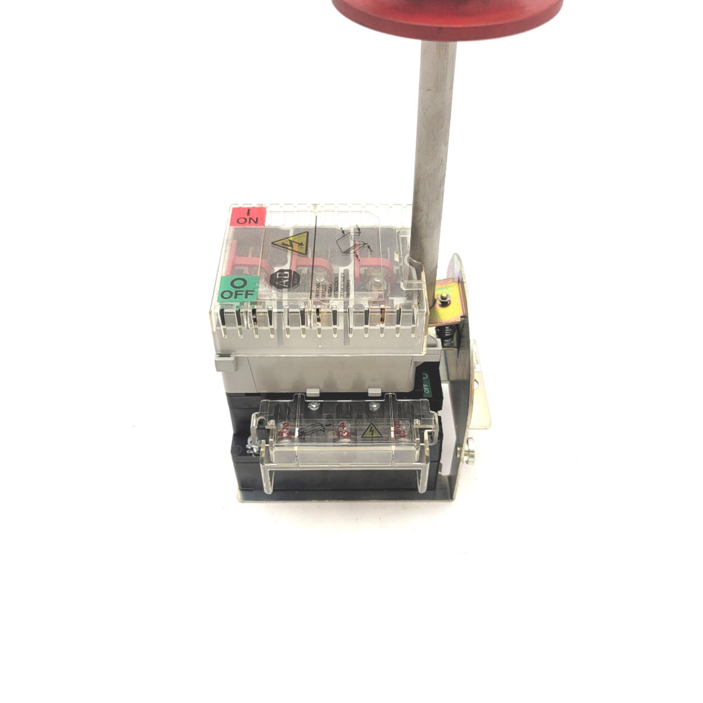 Used Allen Bradley 194R-NC030P3 194RF-NC030 Ser A FusedDisconnect Switch 600VAC 30A