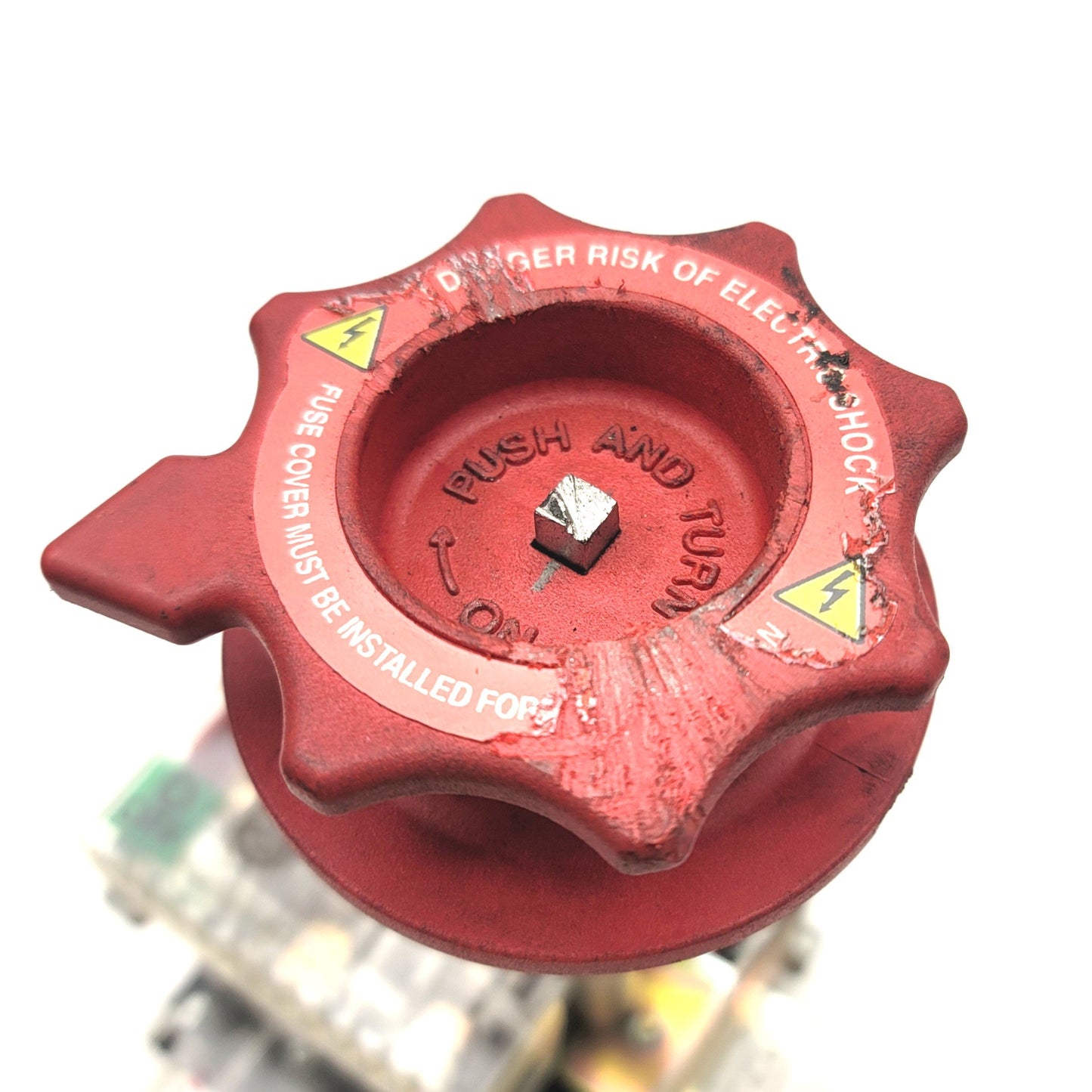 Used Allen Bradley 194R-NC030P3 194RF-NC030 Ser A FusedDisconnect Switch 600VAC 30A