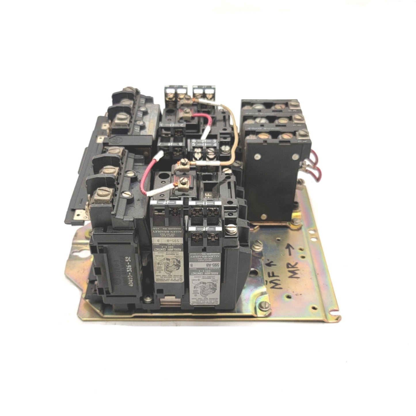 Used Allen Bradley 505-BOD-7 Reversing Motor Starter NEMA Size 1, 600VAC, 3-Pole, 27A