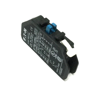 Used Eaton Cutler Hammer EMA13 Auxiliary Contact Block 600V 10A 6kV NO Normally Open