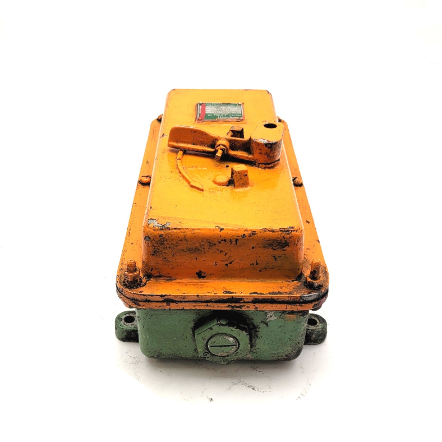 Used Russell & Stoll CO. DF3-15W Explosion Proof Switch In Enclosure 600VAC, 15A
