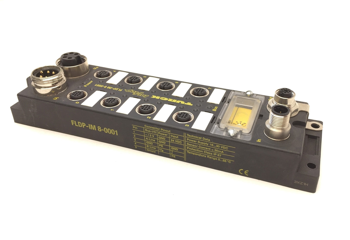 New Other Turck FLDP-IM8-0001 Compact Fieldbus I/O Module for Profibus-DP, 8-PNP Inputs