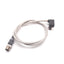 Used Lot of 2 SMC D-F7NV Solid State Auto Switch Sensor, NPN, 24VDC, 3-Pin M8, 500mm