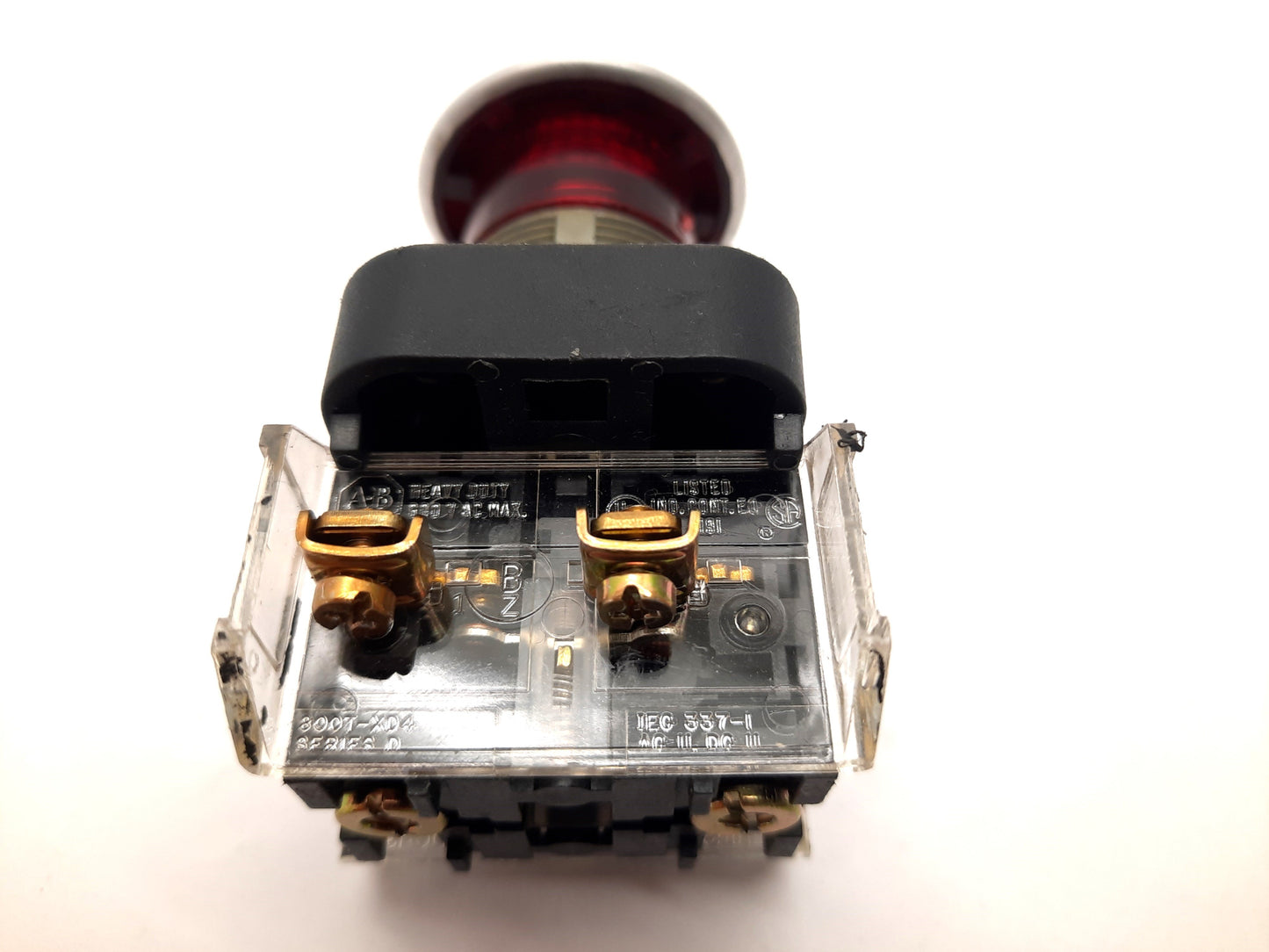 Used Allen Bradley 800T-FXA5 Emergency Stop Pull Pushbutton 600V, 2x 800T-XD4 NCLB