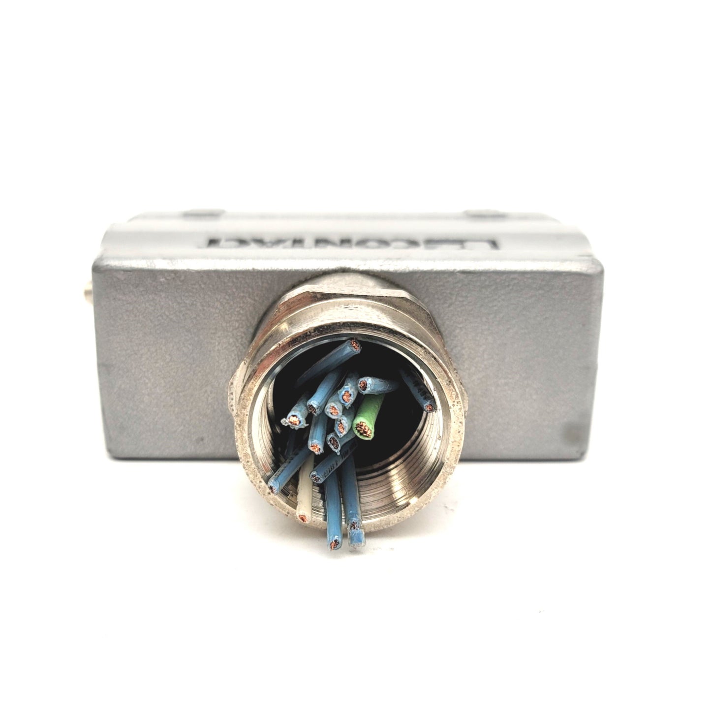 Used Phoenix Contact 1771914 Locking Housing W/1771943 HEAVYCON B24 Panel Mount Base