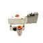Used SMC SY5140-5DZ-02T Solenoid Valve With Base 24VDC 1/4" 2-Pos 5-Port, 0.15-0.7MPa