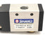 Used Shako MSV9832-02 3/2 Push Button Pneumatic Control Valve 1/4"G, 0-9 bar, 30mm