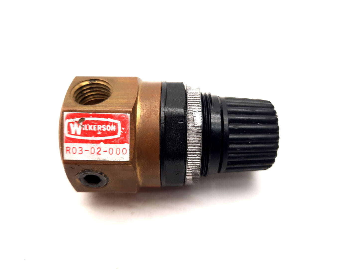 Used Lot of 3 Wilkerson R03-02-000 Pneumatic Regulator 1/4" NPT