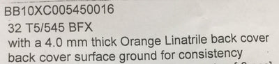 New – Open box Lot of 3 Brecoflex 32 T5/545 BFX Polyurethane Timing Belt 5mm Pitch, 32 x 545mm